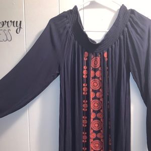 Off the shoulder dress